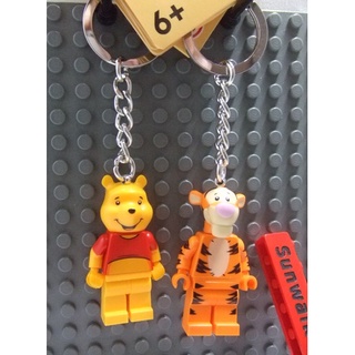 【積木2010】樂高 LEGO 小熊維尼 / 跳跳虎 鑰匙圈 / 維尼熊 維尼 Winnie the Pooh