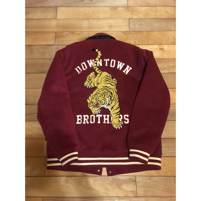 [全新M號］AES X MJF DB TIGER VARSITY JACKET棒球外套