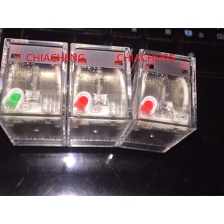 OMRON 繼電器 RELAY MY2N-GS 有燈 底座 PYFZ-08-E