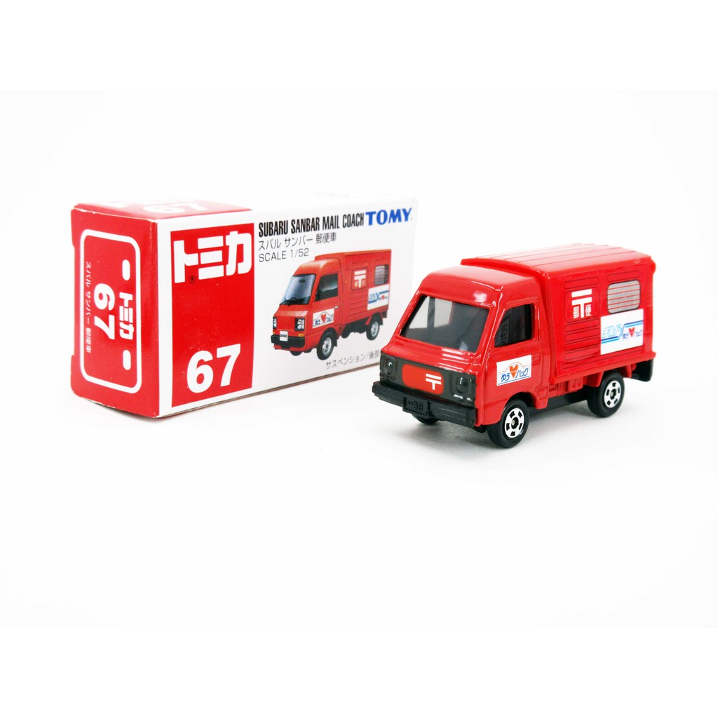 Tomica Tomy 67 Subaru Sambar Mail Coach 郵便車郵局多美小汽車 蝦皮購物