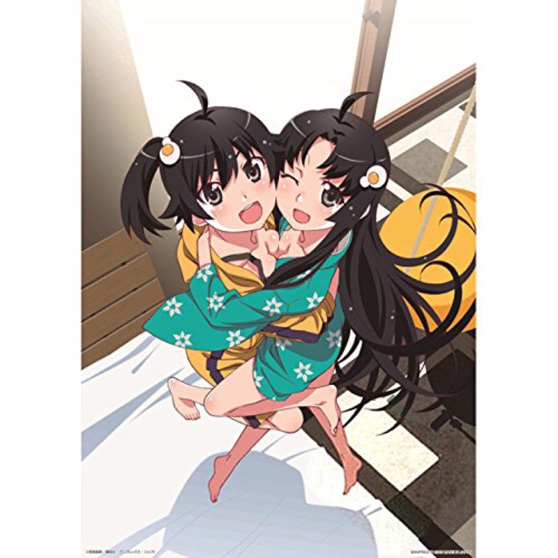 憑物語一番賞f賞a2海報阿良良木月火 火燐ver 蝦皮購物