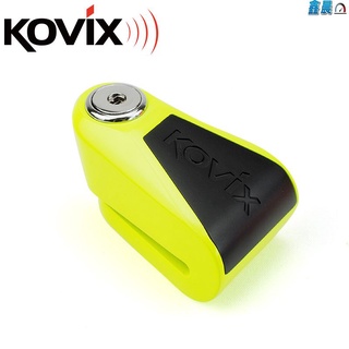 KOVIX KNL6 (螢光綠) 警報碟煞鎖 120高分貝 重機可用 USB充電 機車鎖 機車大鎖【官方旗艦店】