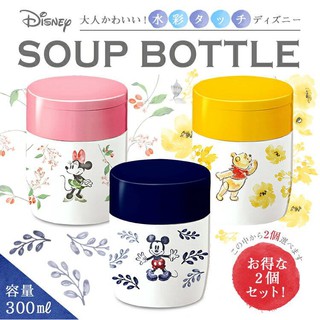 ✯啾桑日本代購✮ 日本 迪士尼 保溫保冷 飲品杯 附湯匙 300ml Disney 真空 斷熱 折疊式 馬克杯 保溫瓶