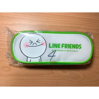 Line 周邊文具 饅頭人鉛筆盒 筆袋 收納袋