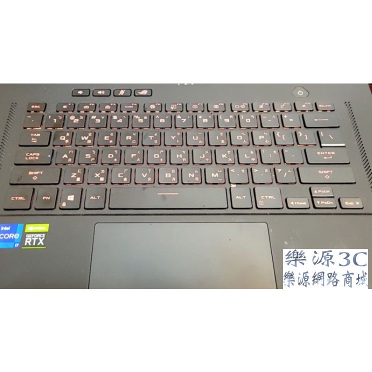 鍵盤膜 筆電鍵盤保護膜 適用於 華碩 ASUS ROG Zephyrus M16 GU603HE 樂源3C