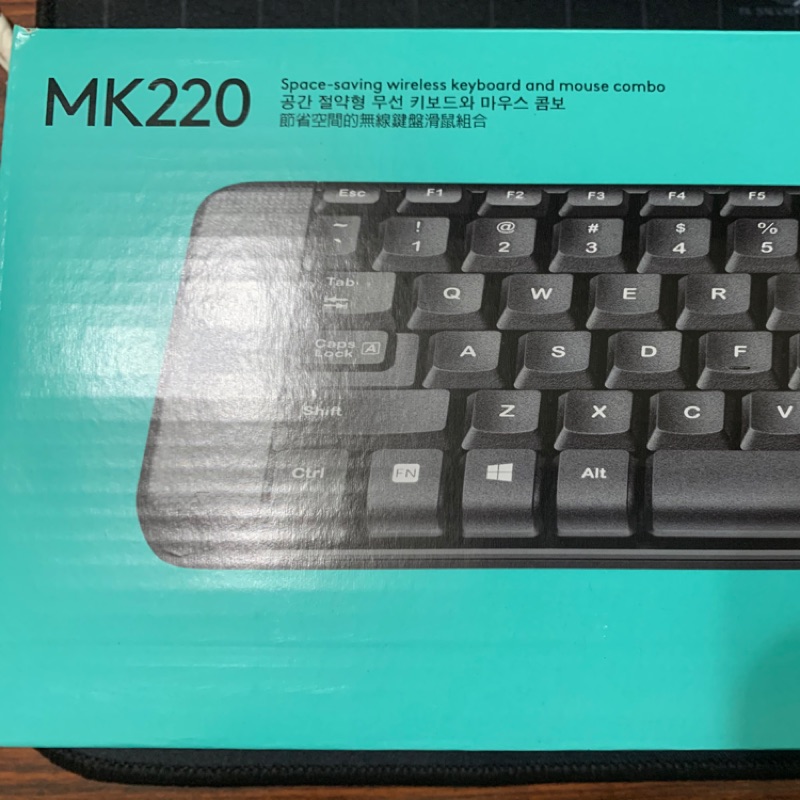 羅技MK220無線鍵鼠組 全新品