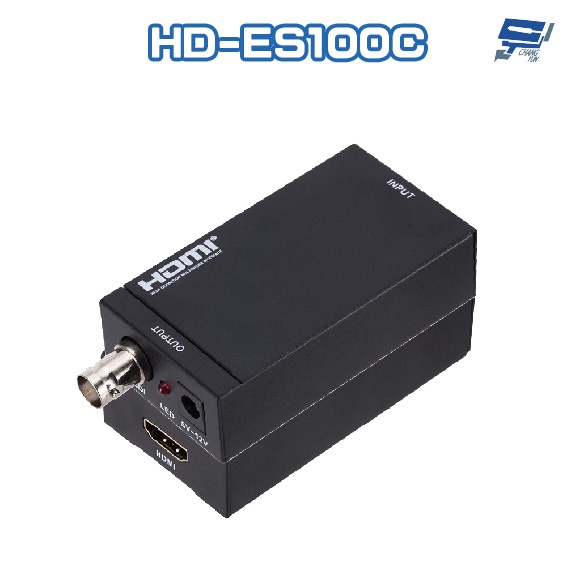 昌運監視器  HD-ES100C HDMI 轉同軸 100米 4K 傳輸延長器