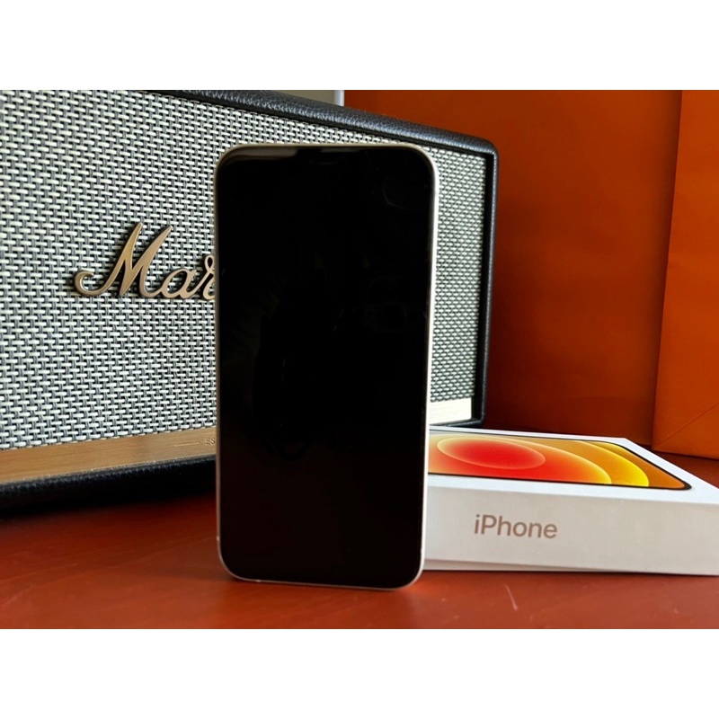 iphone12 白色 128G 保固內 機況佳 使用正常附盒子與全新充電線