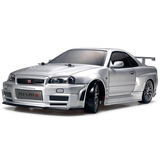 創億rc Tamiya 1 10 R34 Gt R 透明車殼 蝦皮購物