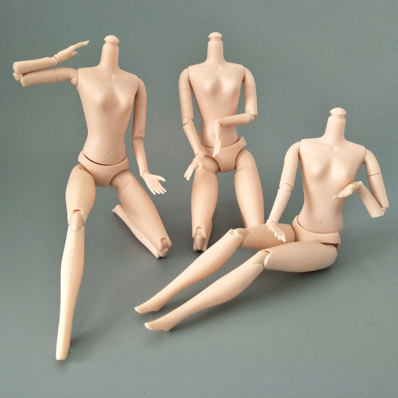 芭比娃娃18關節素體 身體 裸體 6分娃娃素體 30cm娃娃關節體