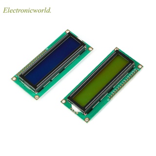 Lcd1602 1602 LCD 模組藍色 / 黃色綠色螢幕 16x2 字元 LCD 顯示 PCF8574T PCF85