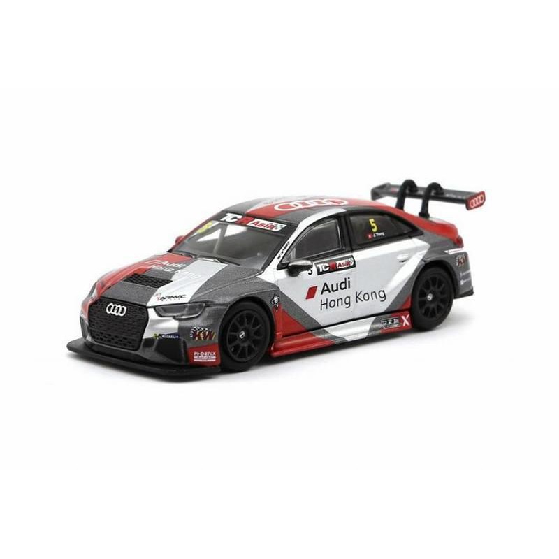 【名車館】TARMAC Works 1/64 Audi RS3 LMS TCR Asia 2017