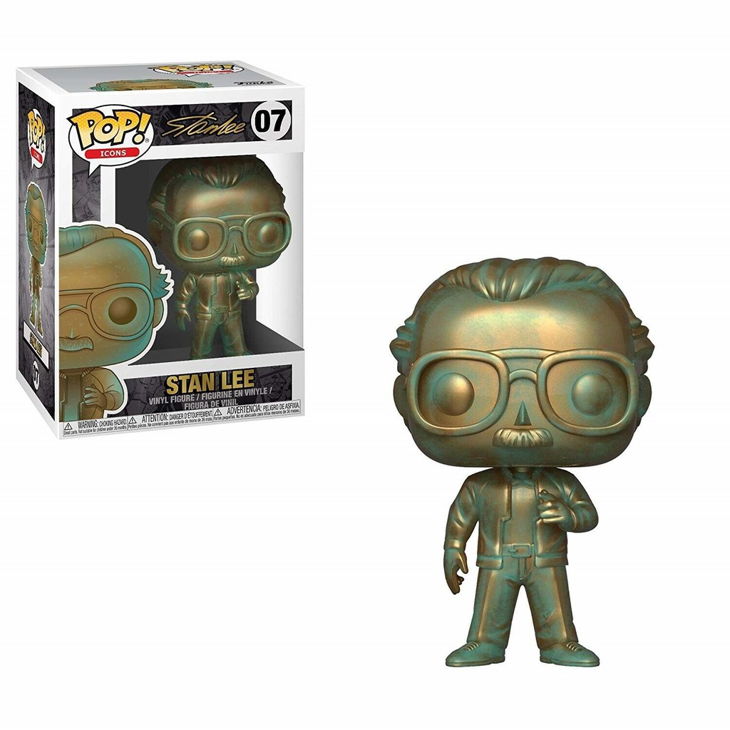 {克拉克玩具} FUNKO POP Stan Lee Marvel 銅鏽版 漫威 史丹李