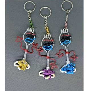 叉奇（不含字）,Forky,玩具總動員［鋁飾不爽］姓名折字鋁線鑰匙圈客製圖案鋁線折字鐵線折字畢業禮物情人節禮物聖誕節禮物