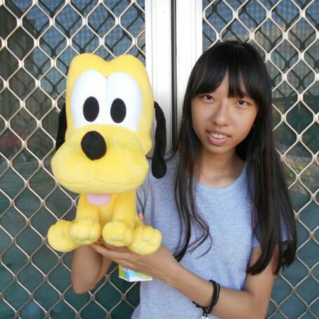 布魯托娃娃 正版迪士尼~米奇 米妮 布魯托 高35公分~布魯托玩偶~高飛狗好朋友~小黃狗娃娃~全省配送