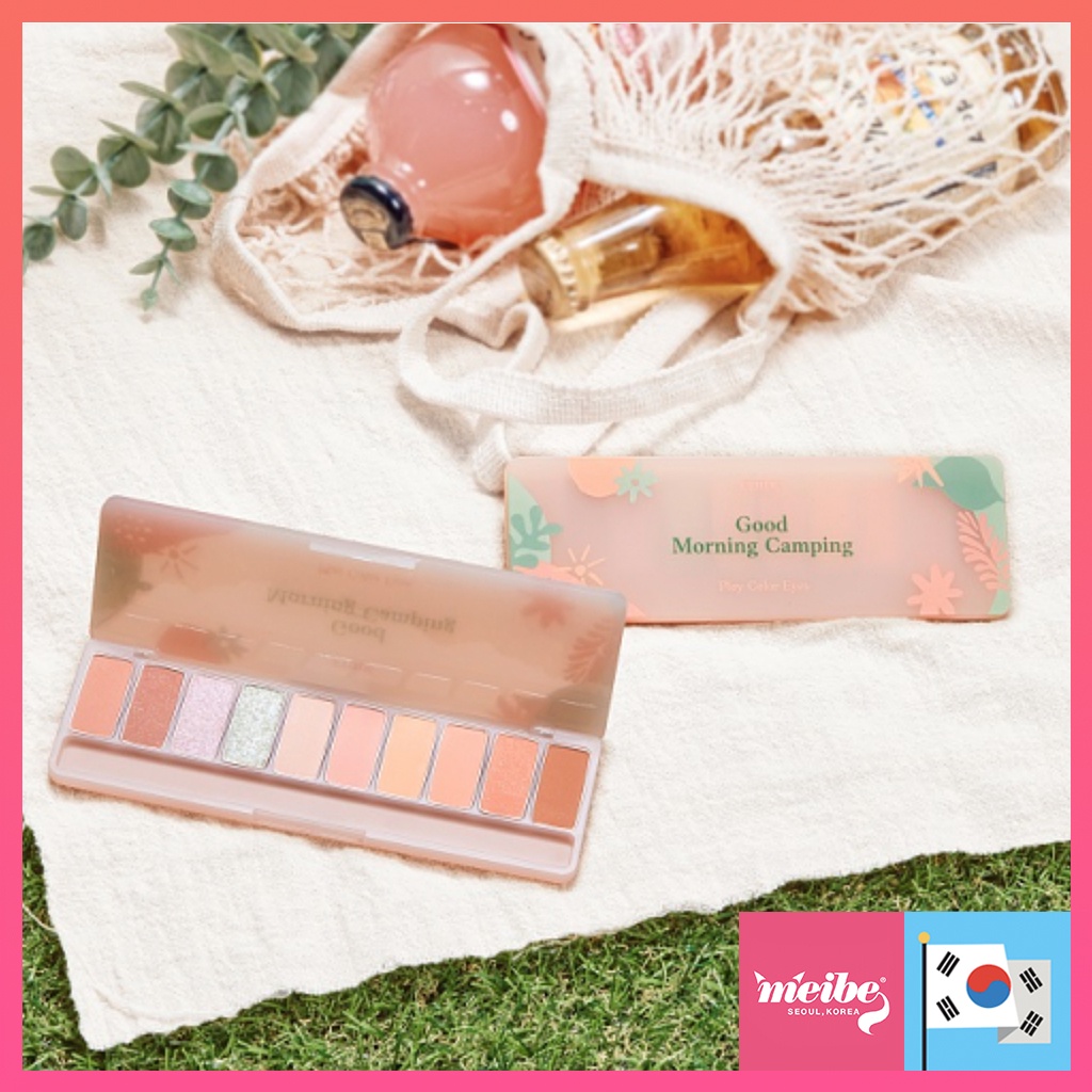 [ETUDE HOUSE] ETUDE HOUSE Play Color Eyes 早安露營 眼彩盤 贈送眼影刷