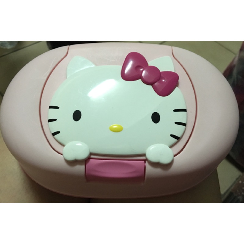 Hello kitty 濕紙巾盒