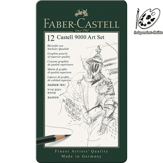 德國輝柏 FABER-CASTELL 9000頂級素描繪圖鉛筆藝術 /119065G