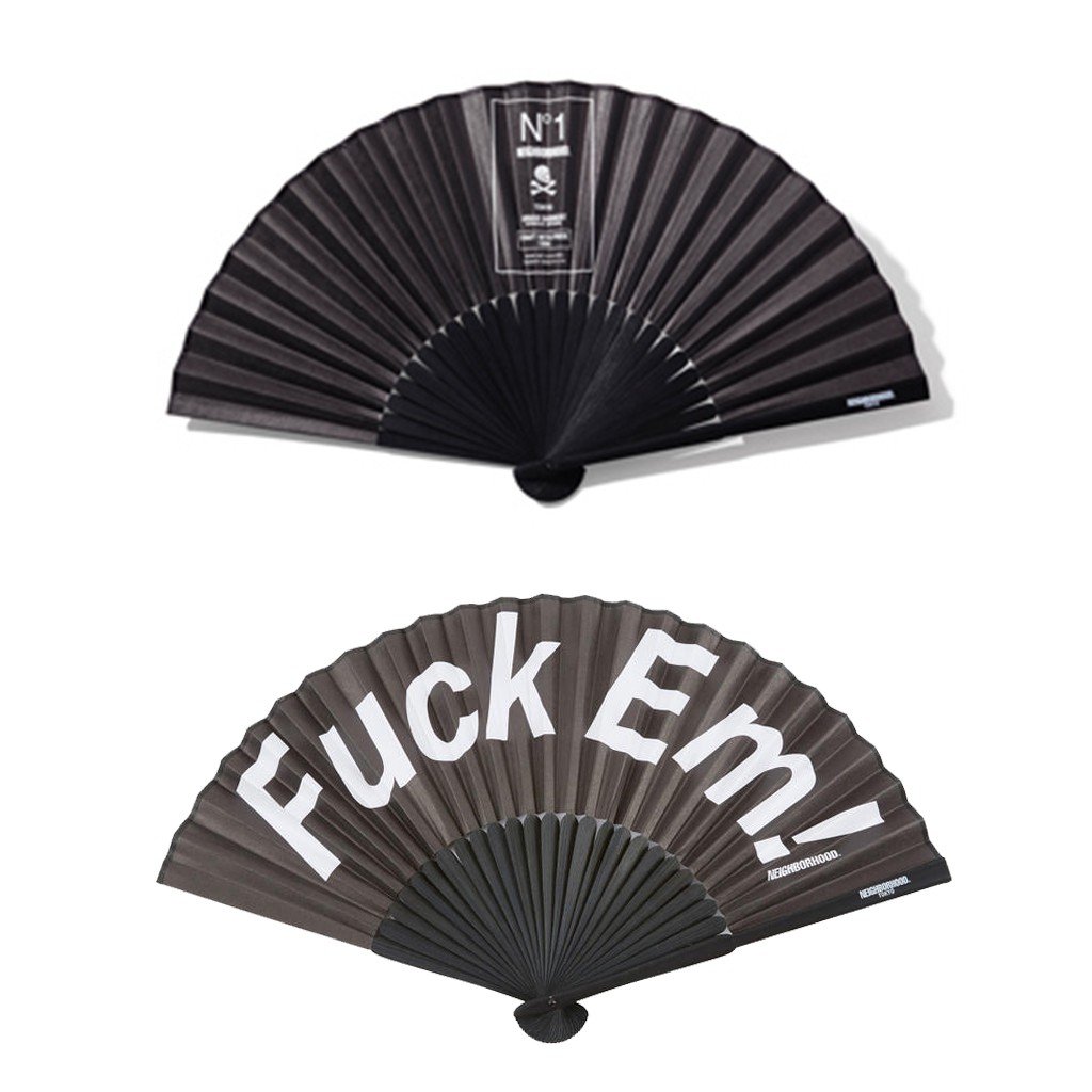 Neighborhood Bp Fan 扇子紙扇日本扇適合擺飾收藏fuck Em N1 蝦皮購物