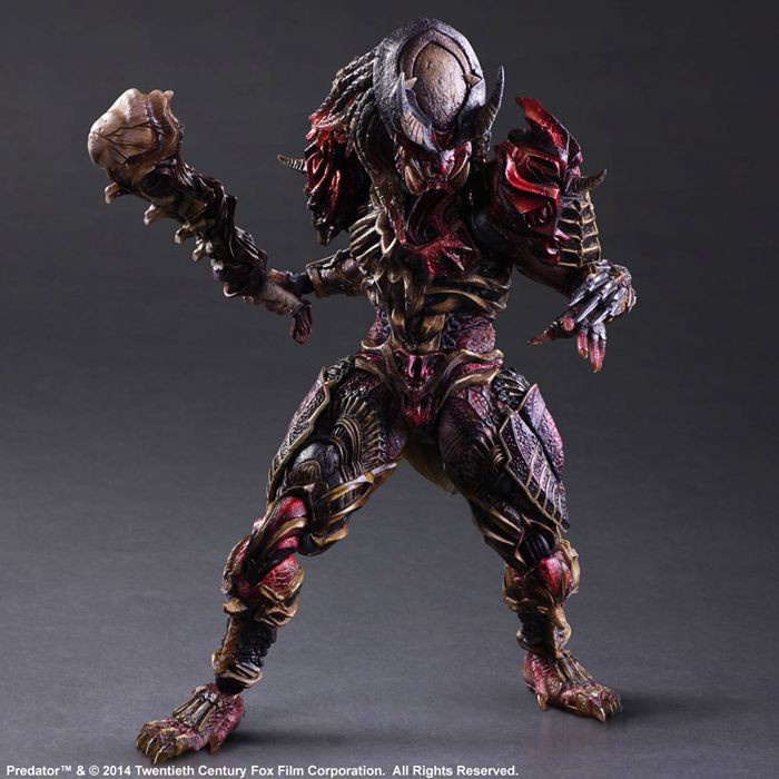 出清 Play Arts 改 PA改   異形大戰鐵血戰士捕食者可動手辦      27cm