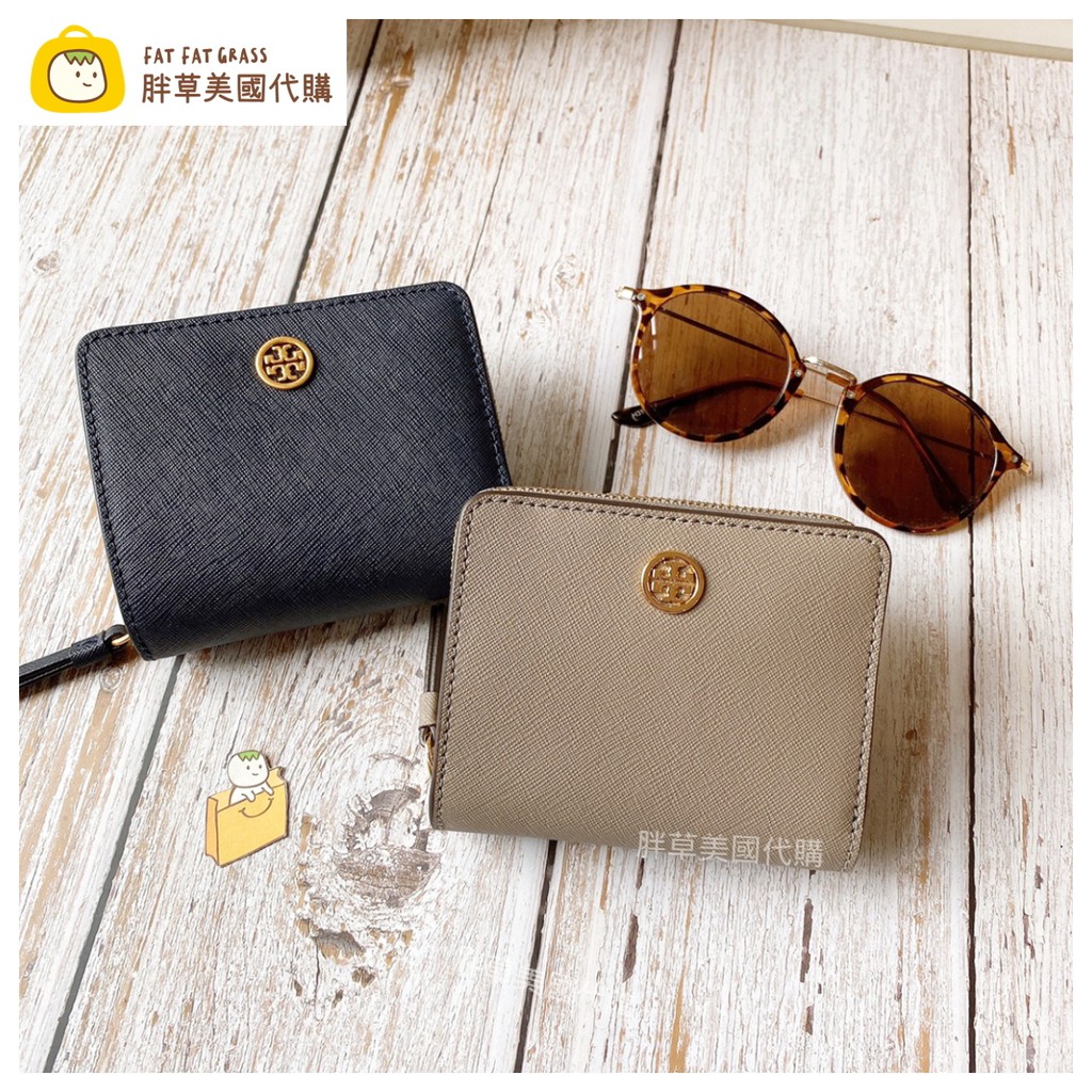 【現貨】TB 防刮 短夾 零錢包 Tory Burch Robinson Bi-Fold Wallet 女生皮夾