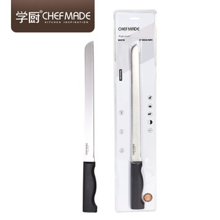 Chefmade學廚 WK9792不鏽鋼麵包刀 專用鋸齒刀 不鏽鋼麵包刀 12寸1 2吋鋸齒刀 切蛋糕刀 切吐司刀 烘焙