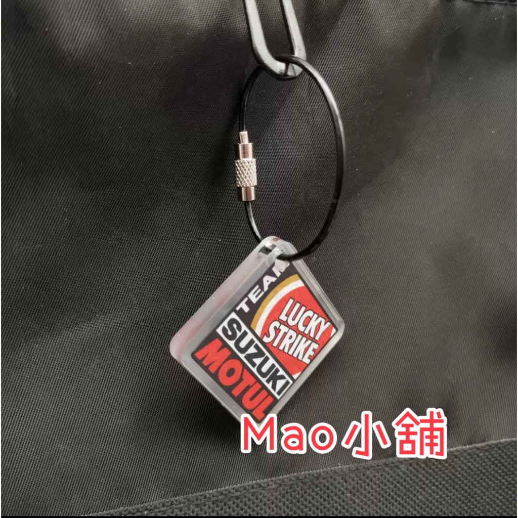 台灣現貨當天寄出【贈號碼牌】🔥摩托車鋼索鑰匙圈 重機 機車鑰匙圈  SUZUKI