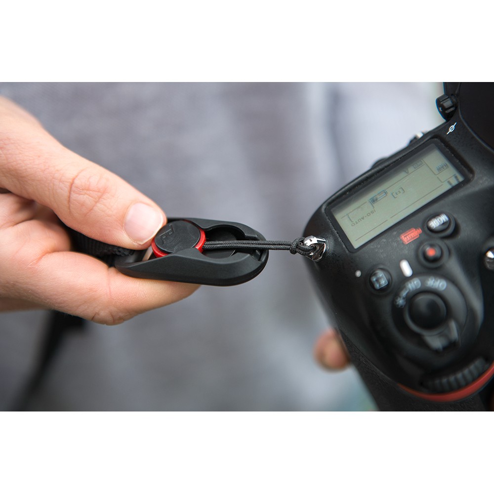 樂福數位 Capture PEAK DESIGN 背帶腕帶安全扣4入裝 (V4版) 黑色 紅色
