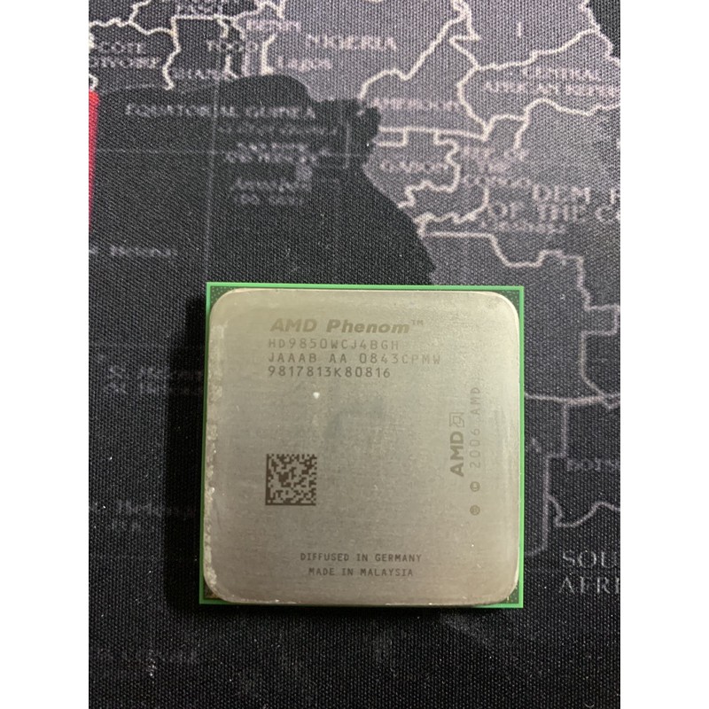 AMD Phenom X4 9850 拆機良品 無風扇