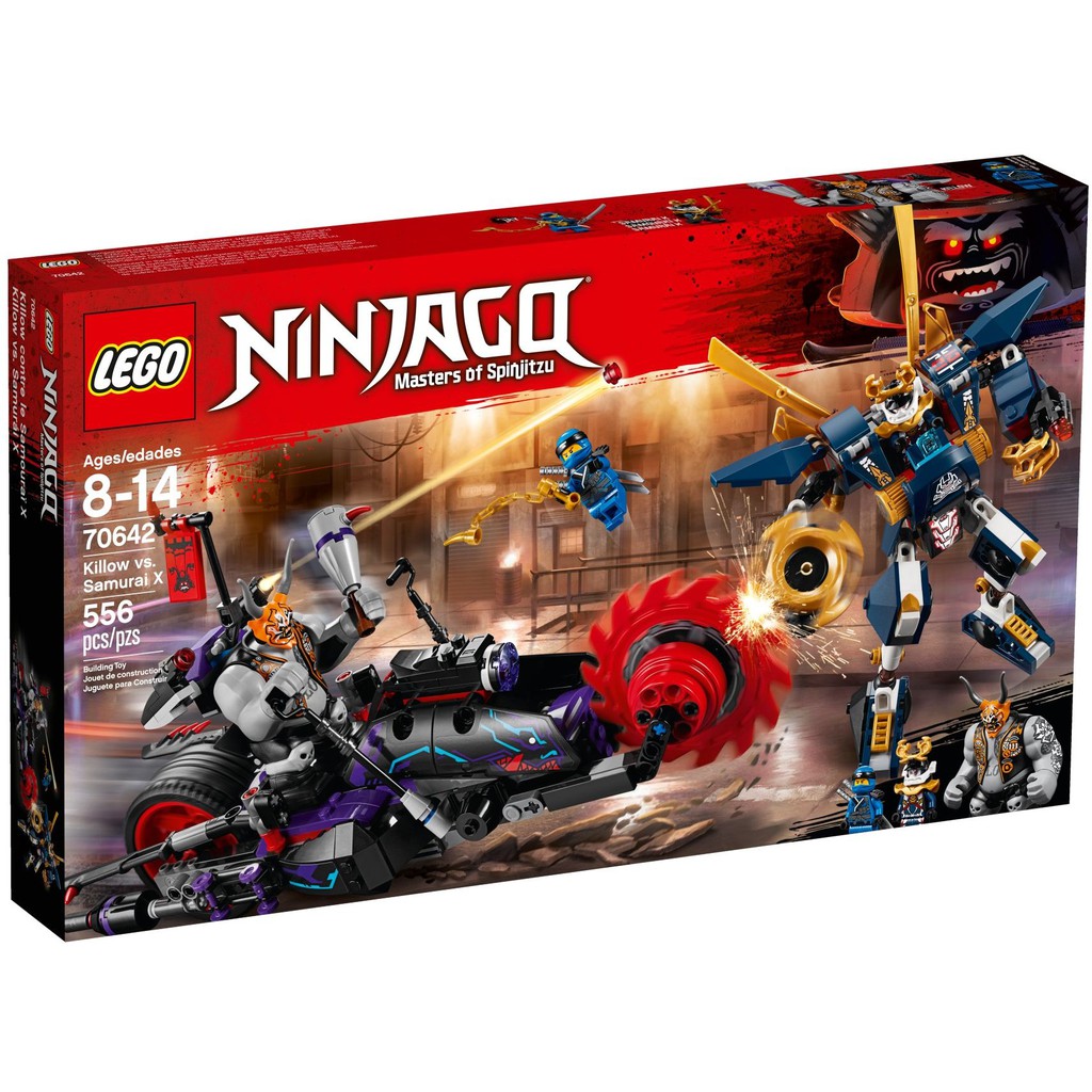 ［想樂］全新 樂高 Lego 70642 Ninjago 忍者 奇羅對決武士 Killow vs. Samurai X