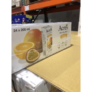 Costco代購-ACRES柳橙百香果綜合果汁（每組6入分售）