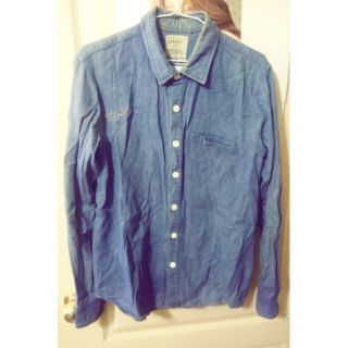 Dickies x Overkill 聯名 牛仔襯衫 L號