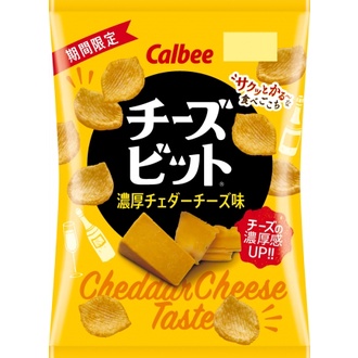 ✿Bee蜜蜂商號✿日本Calbee加樂比期間限定版濃郁切達起司口味洋芋片57g☆現貨！