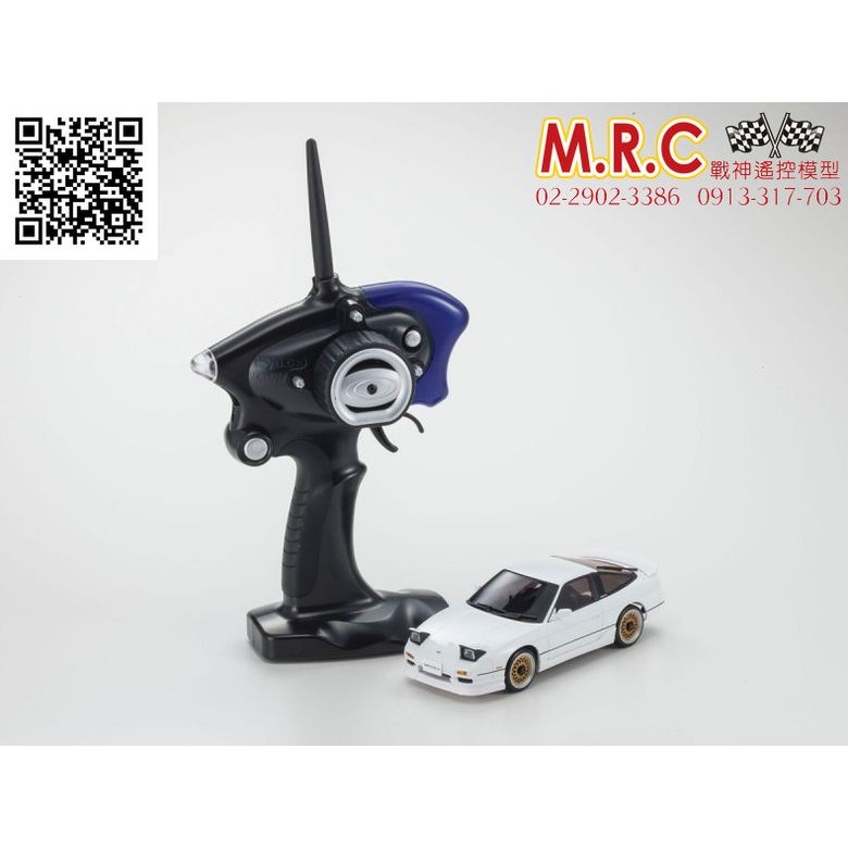 MRC戰神遙控 MINI-Z AWD MA020 SPORT套組 日產 180SX 白色(32135W)甩尾車 附燈