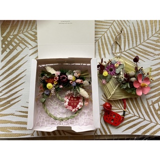 米篩花飾 新居賀禮 開幕 露琪亞花屋 附提袋 現貨 彩春 蝦皮購物