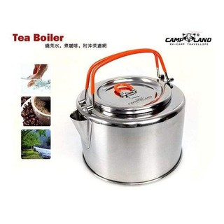 【CAMP LAND 】 RV-ST750 Alpine Teapot 1L不鏽鋼燒水茶壺咖啡壺