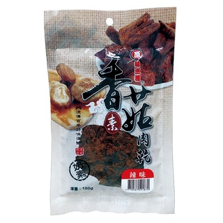 原味巡禮 辣味香菇素肉乾 100g【家樂福】