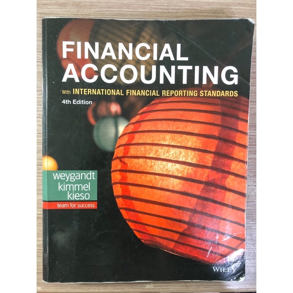 初會課本Financial Accounting , 4th Edition