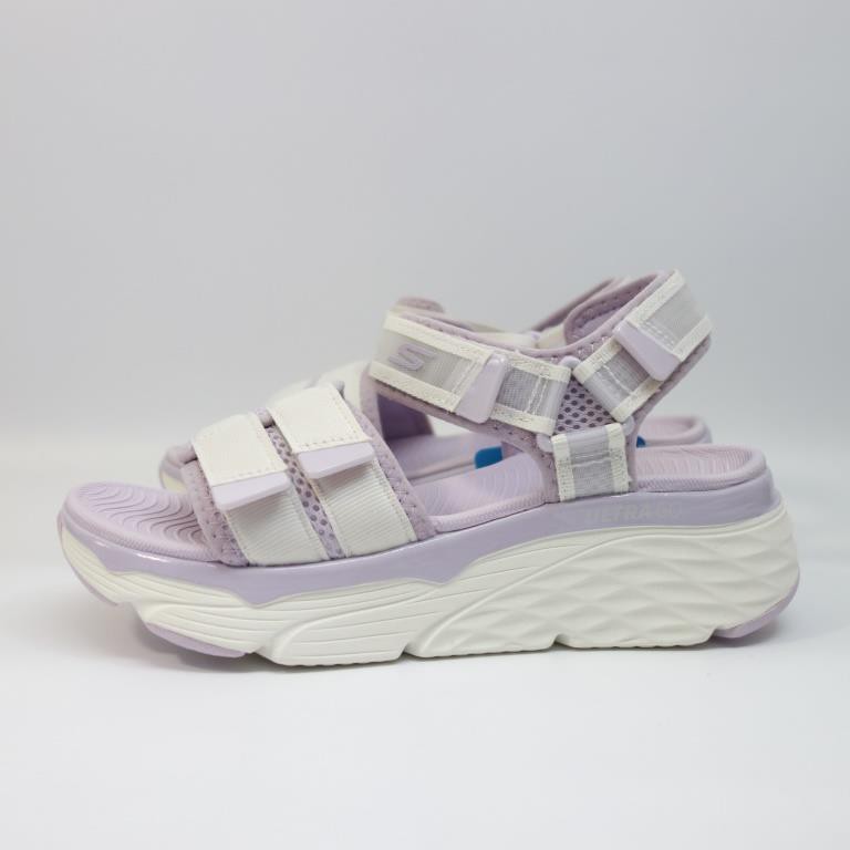 [麥修斯]SKECHERS MAX CUSHIONING SANDAL 涼鞋 休閒 增高 氣墊 女款 140424WLV