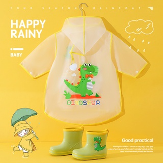 日本兒童雨衣❣兒童輕便雨衣 兒童雨衣書包位 兒童連身雨衣 小孩雨衣 小恐龍 雨衣套裝