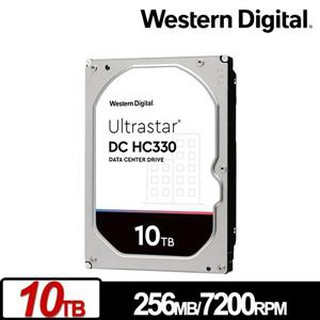 WD Ultrastar DC HC330 10TB 3.5吋企業級硬碟 SATA SE 硬碟 企業級 0B42266