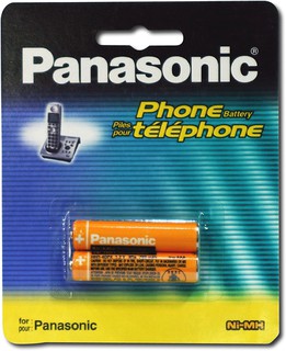 Panasonic原廠4號充電電池(BK-4LDAW2BTW/ HHR-4MVT/ 55AAAB)家用電話電池一卡/2入