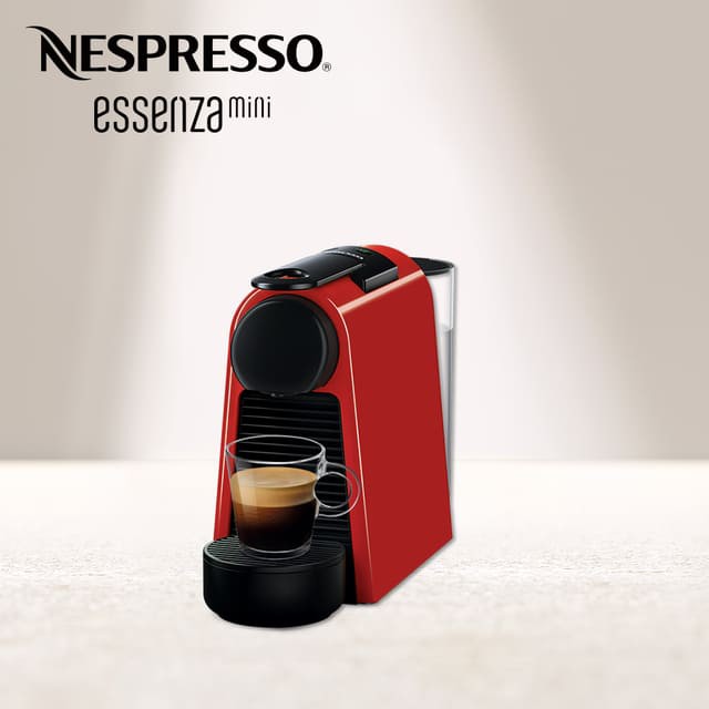 Nespresso ESSENZA MINI 咖啡機(寶石紅)