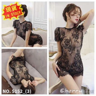 現貨古典睫毛邊情趣便服酒店外拍內衣夜店旗袍角色扮演睡衣性感美人情婦變裝派對生日禮物舞會蕾絲露背連身裙-5152