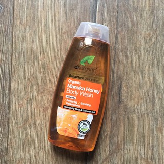 英國製 Dr. Organic Manuka Honey Body Wash 麥奴卡蜂蜜 沐浴乳 新品
