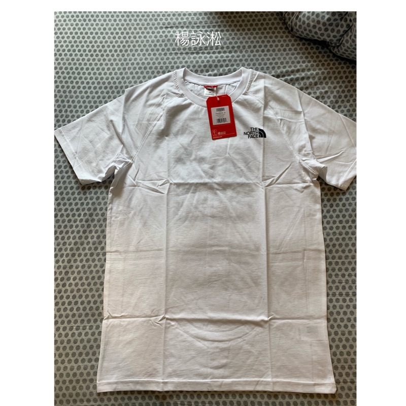 The North Face 白色 雪山 短袖T恤