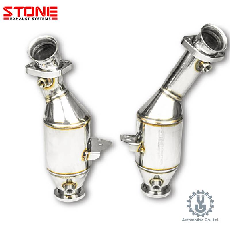 STONE巨石｜Benz C450｜Eddy Catalytic Downpipe (M276)｜排氣管【YGAUTO】