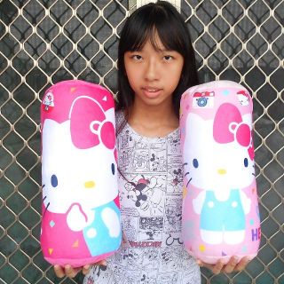 kitty抱枕~凱蒂貓抱枕 45週年 KT抱枕 kitty圓枕 凱蒂貓圓枕 kitty 圓筒抱枕~生日/情人禮物