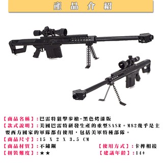 ◎MARS益智玩具◎軍事槍械系列 --3D立體金屬拼圖-(創意diy金屬模型-蝕刻片)