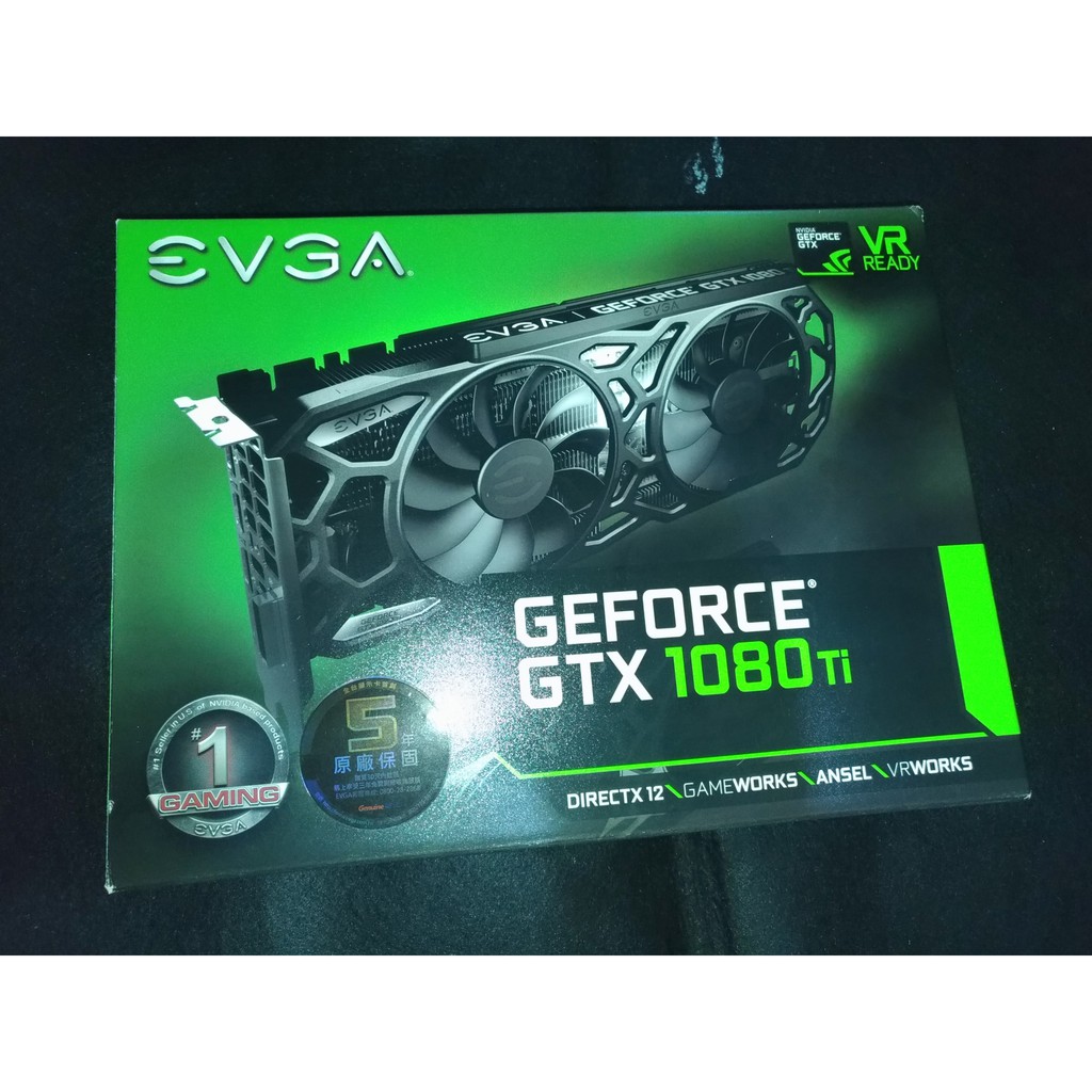 EVGA GeForce GTX 1080 Ti SC Black Edition GAMING 11GB GDDR5X